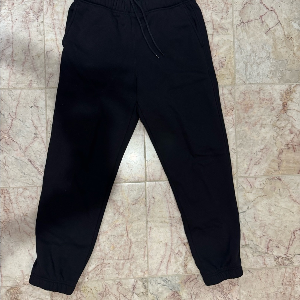 Uniqlo Black Fleece-Lined Pants